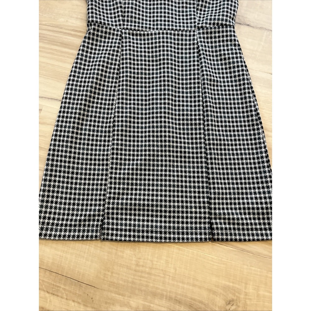 Altar'd State Dress Women's Large Black White Check Sleeveless Spaghetti Strap - Picture 2 of 7